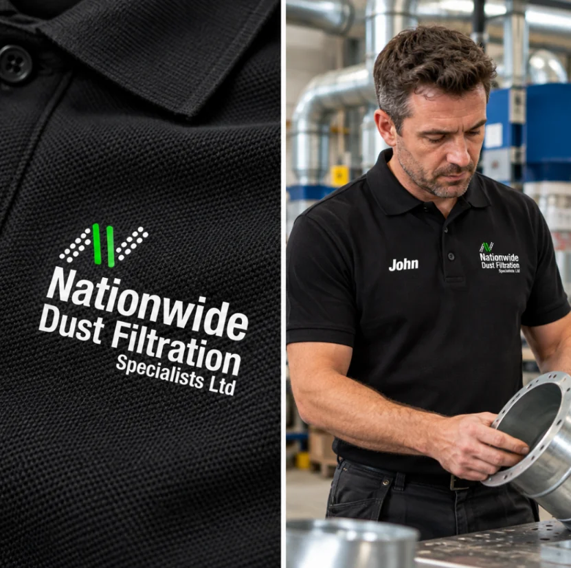 Illustrative branded workwear showcase